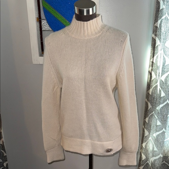 Talbots 100% Cashmere Sweater SZ Large - Picture 1 of 9